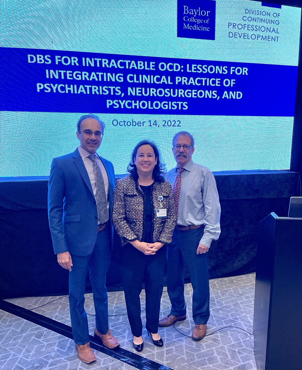 CRodriguezMDPhD's tweet photo. Starting now! First session with Drs. Wayne Goodman, Eric Storch @BCMStorchLab &amp; @CRodriguezMDPhD 
#OCDweek #OCDAwarenessWeek @SameerShethMD 
DBS for Intractable OCD: Lessons for Integrating Clinical Practice of Psychiatrists, Neurosurgeons, Psychologists https://t.co/NkZPIm2kjZ https://t.co/nt3hp4AP1J