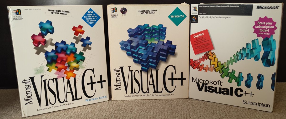 Term24_'s tweet image. These boxes are what a real art is, too charming and full of memories!
@Microsoft #VisualBasic #VisualC++