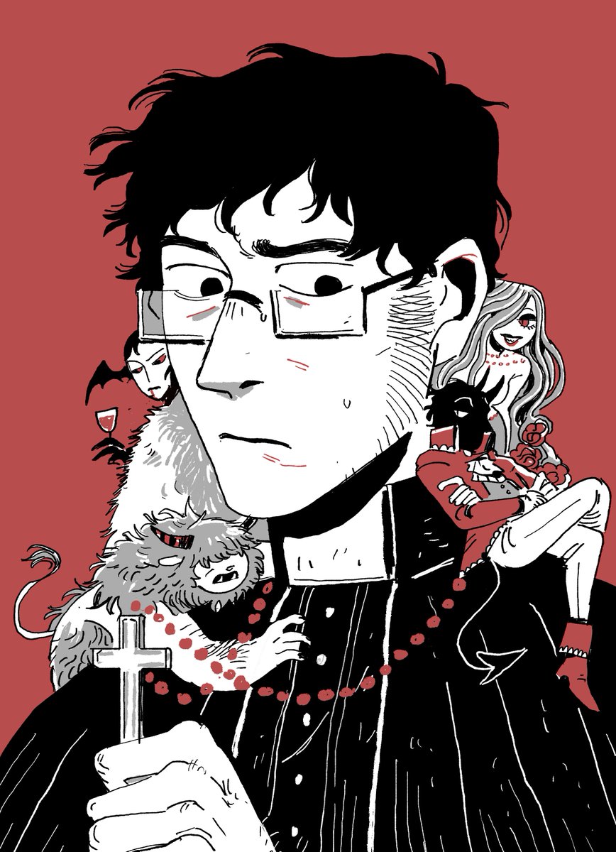 Ramlightly's tweet photo. Devil(s) on my shoulder https://t.co/kuJJXZnaPN
