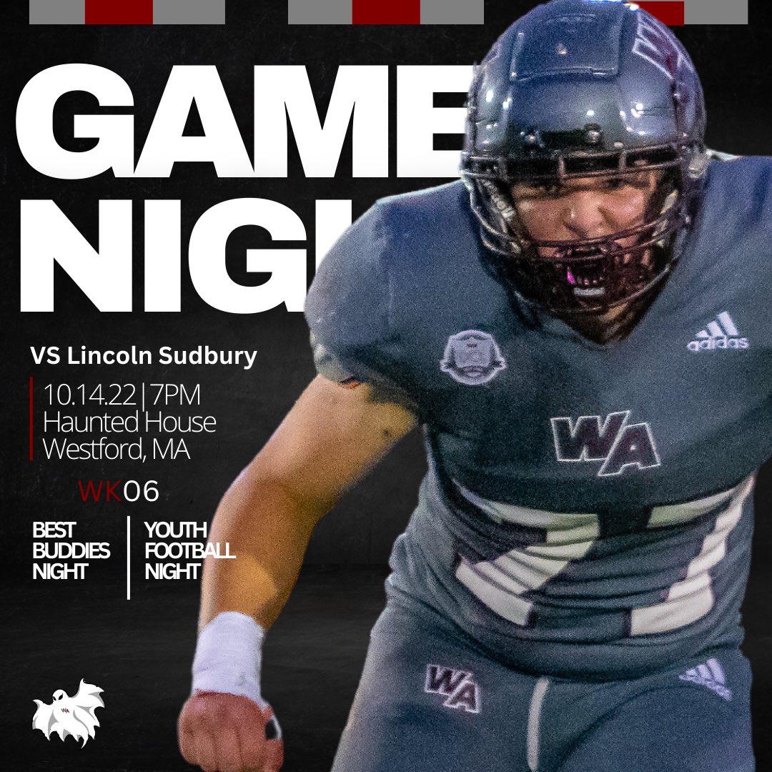 BruceRichJr's tweet photo. 7:00pm kickoff vs LS at the Haunted House!!
#GHOSTUP https://t.co/iTPlB2NOPa