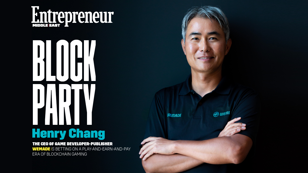 EntMagazineME's tweet photo. ⚡Our October 2022 issue is here, with Wemade CEO Henry Chang on the cover! Also in this issue: @mahagaber, @namaventures' @mzu3bi, @Dtec_dso, @GlobalVC_MENA, @AlwahaFund, @byosmansultan, @sponixtech, @thecloudae, @usetamaraen, @gohuspy, and more: https://t.co/5ze1cyZcvI https://t.co/hIfXK9N46x