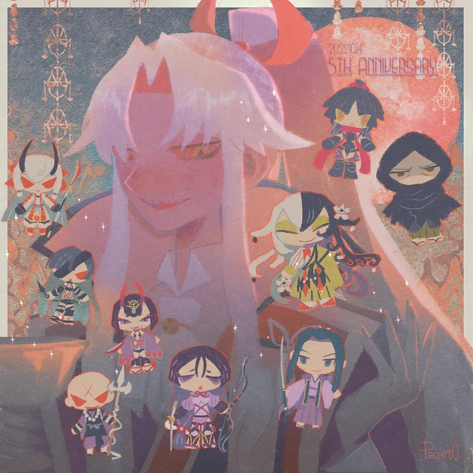  #英霊剣豪祝5周年  