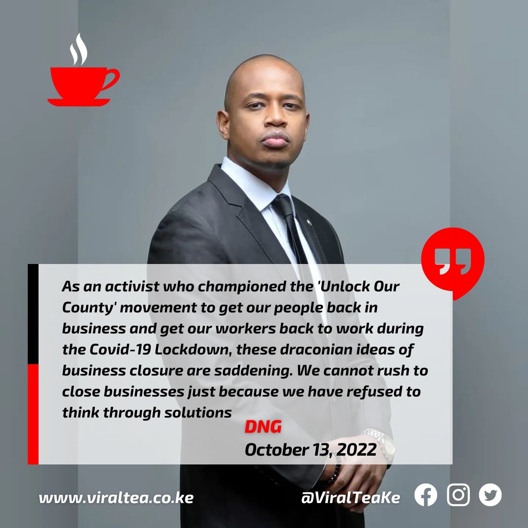 Kazi Ni Kazi.

#TeamDNG