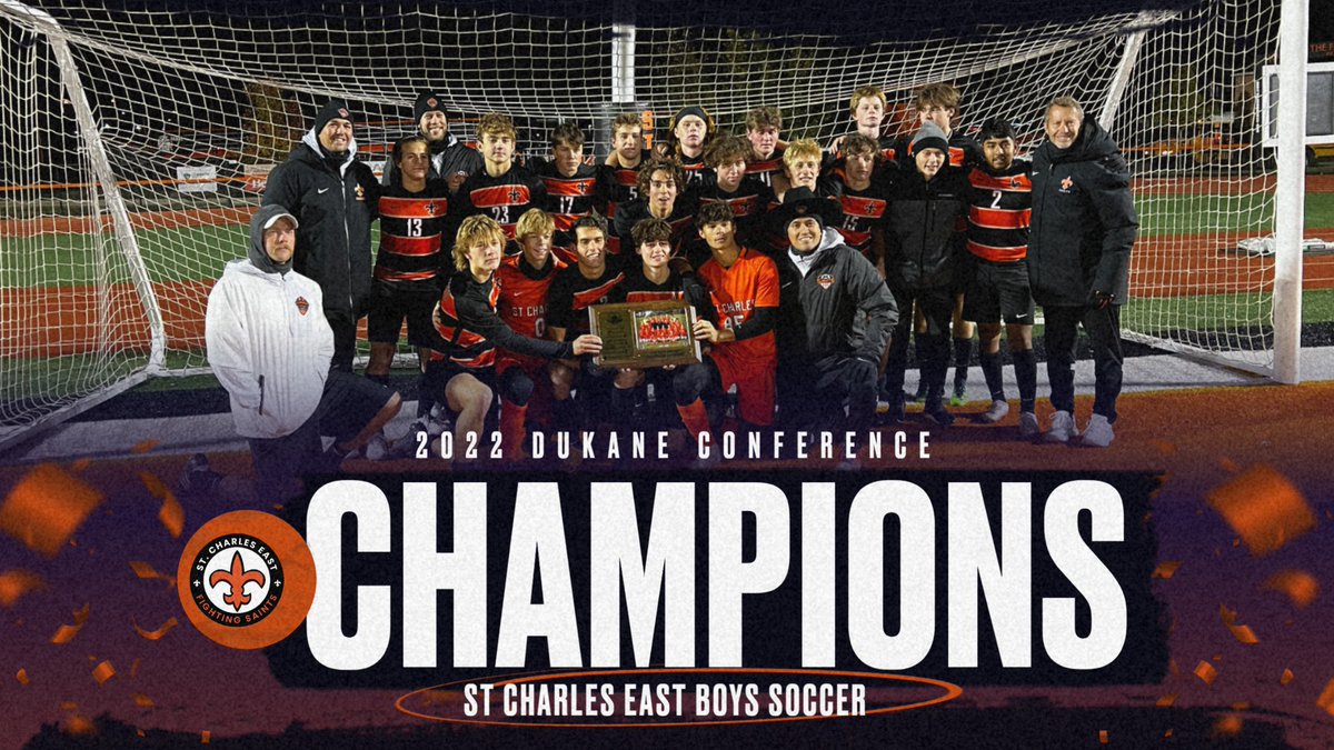 Back 2 Back DuKane Conference Champions. Well done Boys❗️