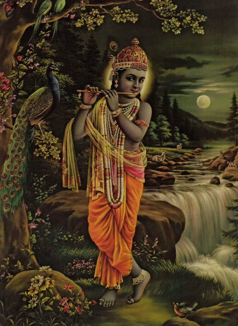 GitaShlokas's tweet photo. "The omnipresent God does not involve Himself in the sinful or virtuous deeds of anyone." 

BG ~ 5.15 ✨ https://t.co/1cZs9ZJsKY