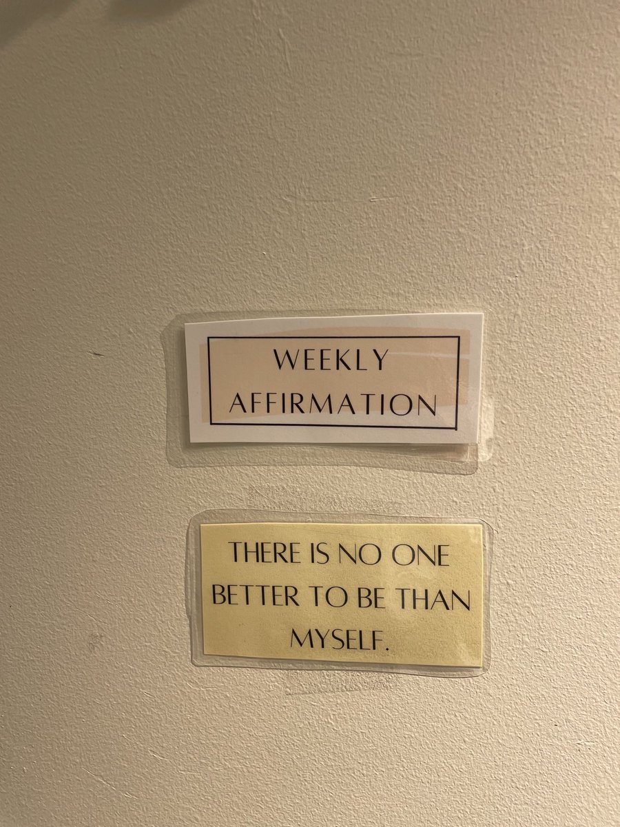 Counseling101K's tweet photo. Affirmation for this week https://t.co/LlmuazWFM2
