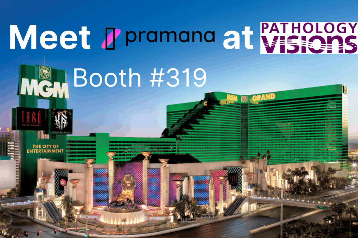 pramanainc's tweet photo. We're counting down the days until @dpatweet's annual Path Visions meeting  🧬 

The Pramana team is excited to introduce Digital Pathology 2.0 at #PathVisions22 - the new benchmark in whole slide imaging. Come see us at Booth 319!

#pathvisions22 #pramanapresents #pathologist https://t.co/RPIbsYvnRn