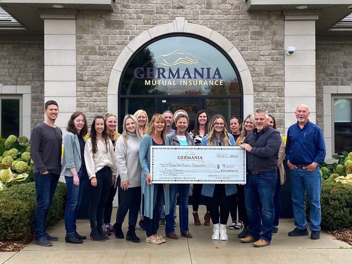 GermaniaMutual's tweet photo. Germania Mutual was happy to show support towards the 21st Annual CKNX Healthcare Heroes Radiothon! #InYourCommunityForYourCommunity #AHelpingHandWhenYouNeedItMost #GivingBack #HealthCareHeroesRadiothon https://t.co/j037NDVWYd