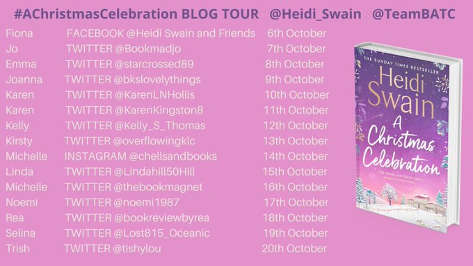 What better way to spend Saturday than by snuggling up with #AChristmasCelebration by @Heidi_Swain out now from @simonschusterUK? Here's my #blogtour #blogger #review wp.me/p5IN3z-j0R @TeamBATC