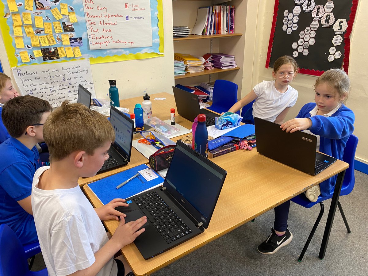 An exciting computing lesson for Rockingham this afternoon!