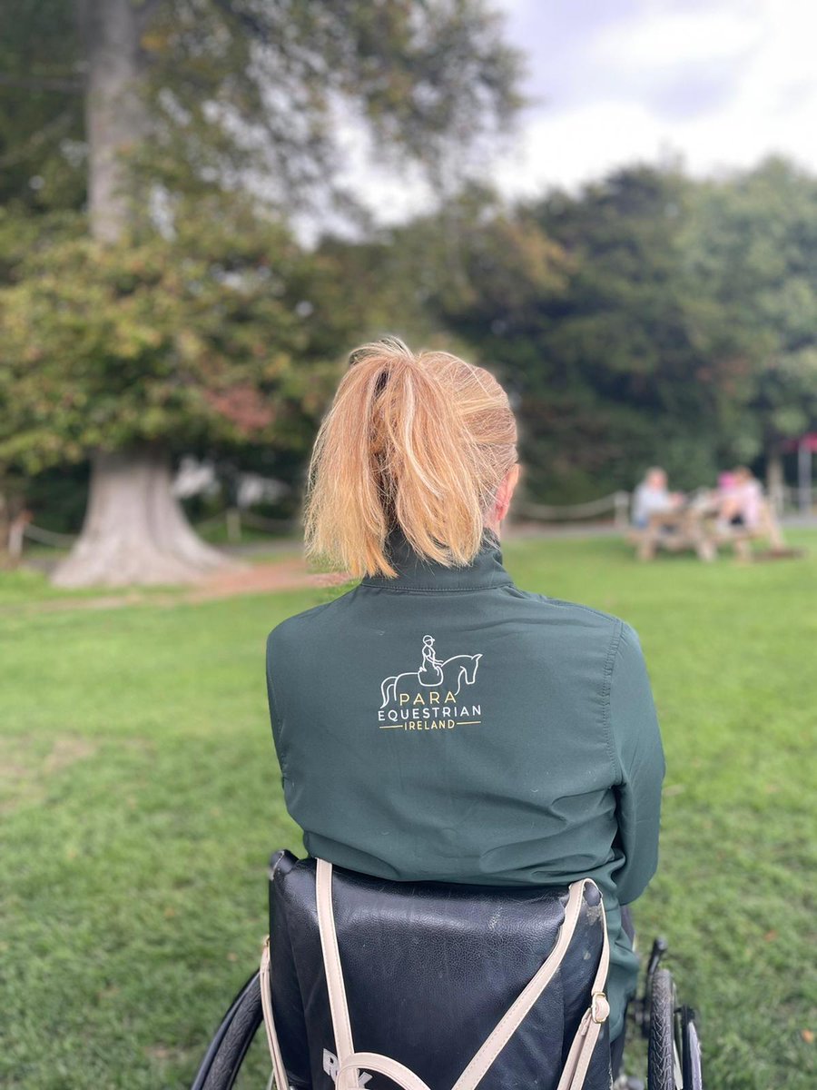 Thank you <a href="/paraequestIRE/">Para Equestrian Ireland (Official new for 2021!)</a> for inviting me to Headfort school yesterday. I learnt so much from the children asking questions of the Para Equestrian athletes. Loving the new gear, wearing it with pride <a href="/ParalympicsIRE/">Paralympics Ireland</a>