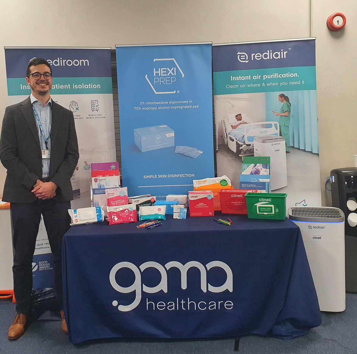 JackAPike's tweet photo. It's been such a pleasure to support the IPC Back To Basics Study Day today at @HillingdonNHSFT. Talking about all the good stuff; efficacy, contact times, hand hygiene. Thank you for having me, so well organised by the fab team!
#IPCPractioners #LinkNurses #InfectionPrevention https://t.co/jMapl3jjos