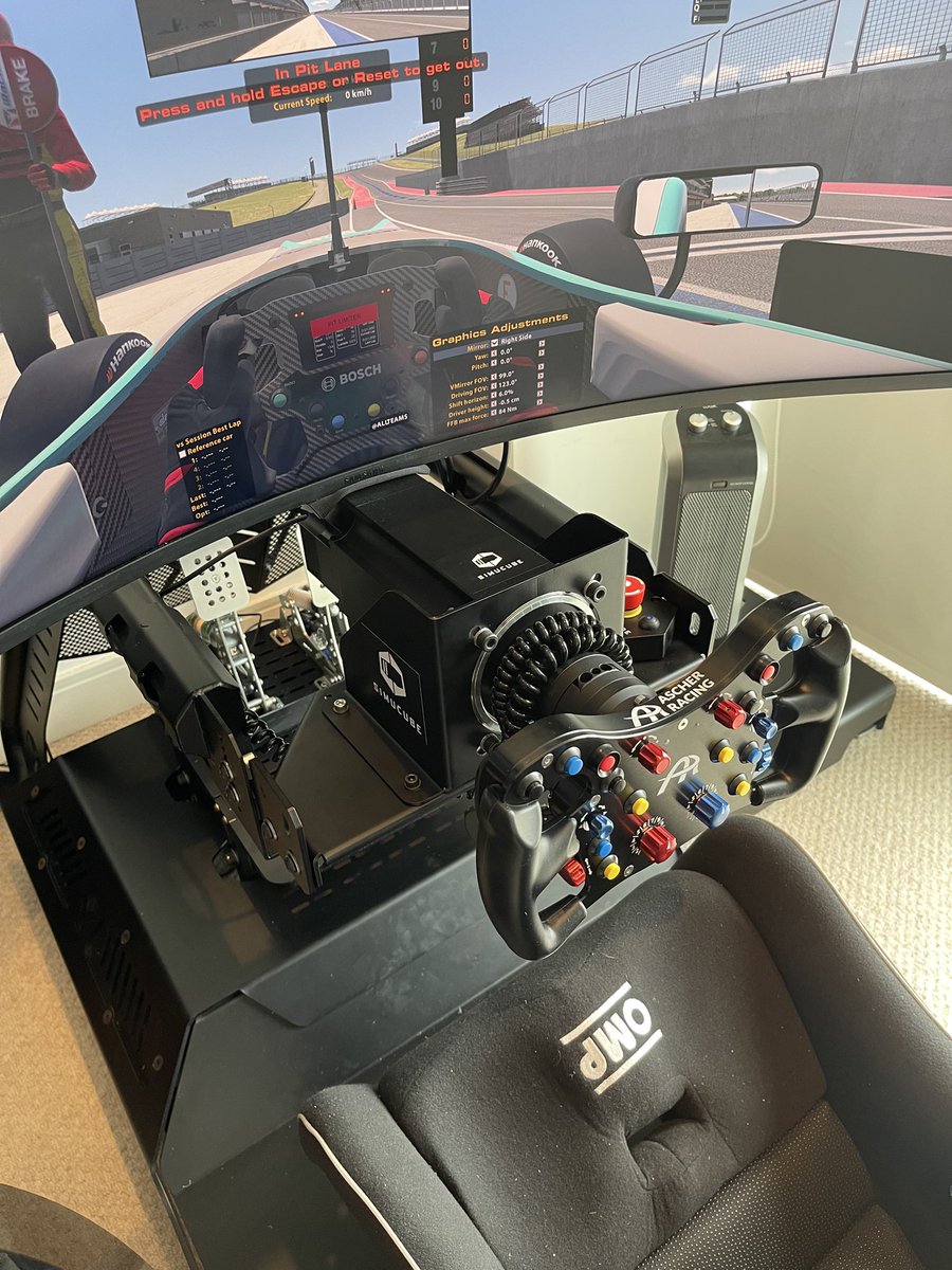 NicholasLatifi's tweet image. My home simulator just got a big upgrade!😬⚙️🔧
#simucube #simucube2
#ascherracing #formulawheel #simracinghardware #simracing