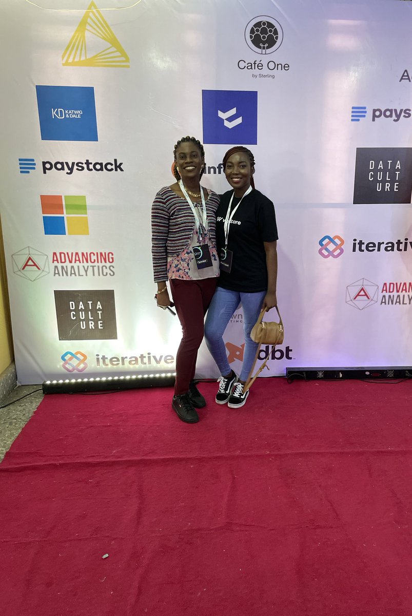 BimboBabatola's tweet photo. Live at #datafestafrica. Meeting @sharonibejih for the first time!! https://t.co/eaybfn6ijj