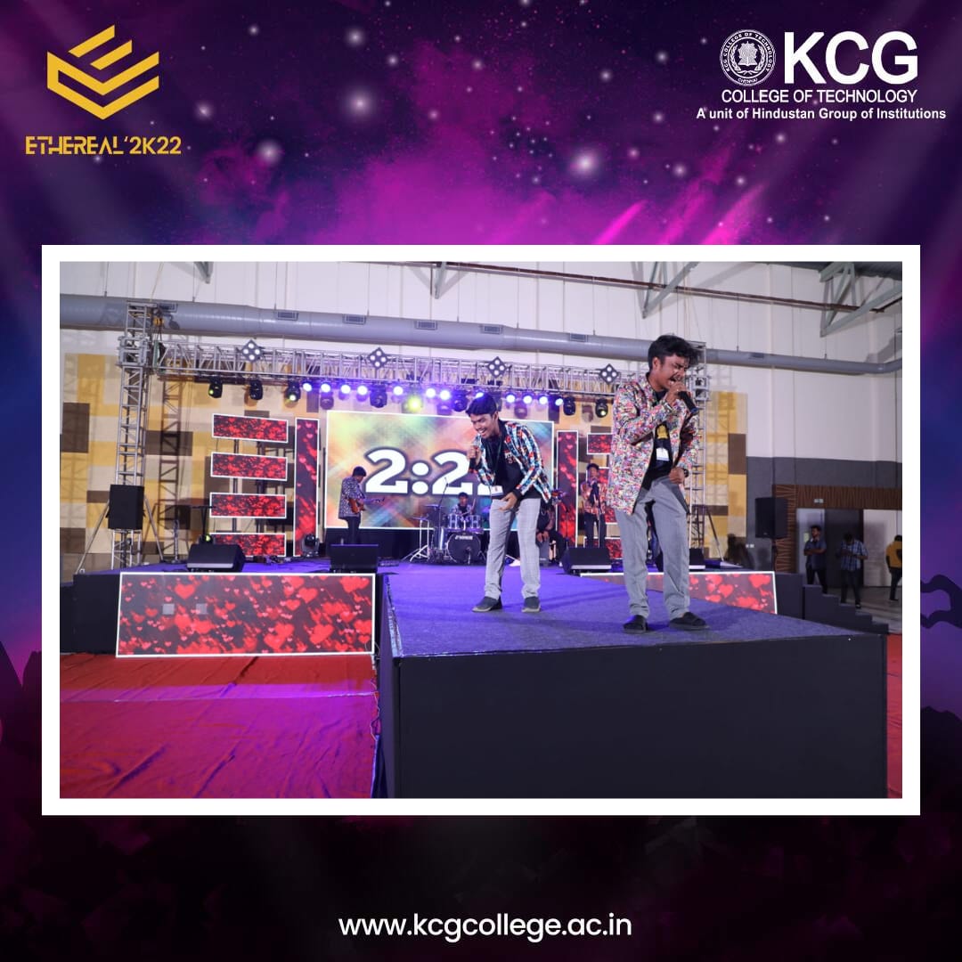 KCGtechnology's tweet photo. It was a battle of the bands at the Music Band Competition at KCG Ethereal 2K22 as various teams rocked the stage with their stellar performances!
#KCGCollege #KCGEthereal #Ethereal2K22 #musicband #musicfest #musician #college #collegeculturals #collegelife https://t.co/nIi53Q4foG