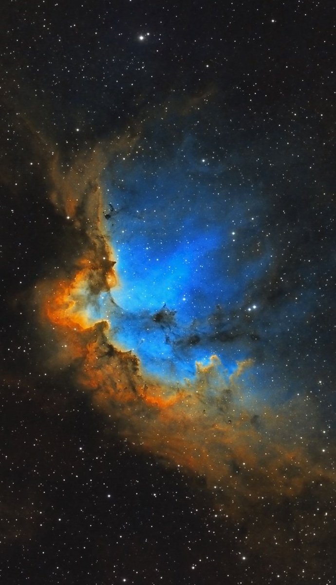 NGC7380 Wizard Nebula in Cepheus constellation by Timur #Nebula