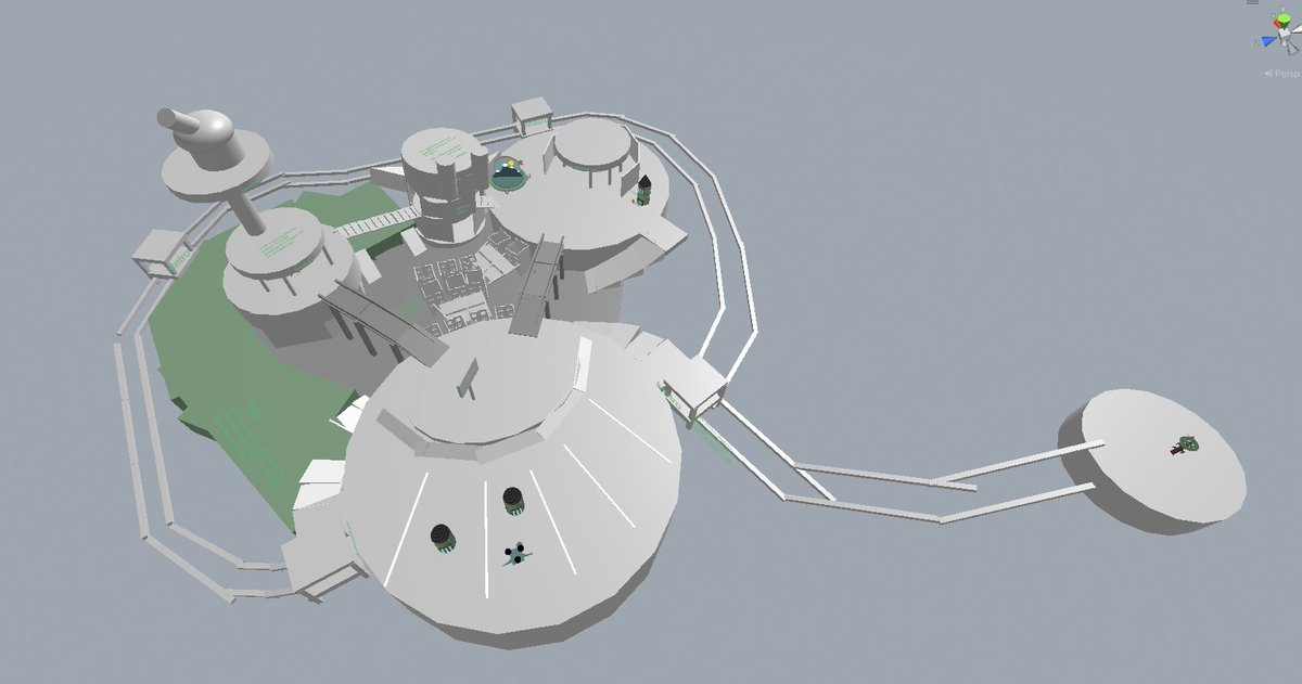 FlatPonies's tweet photo. It took a lot of experimentation to get the navigation right, especially since we put a focus on verticality. It’s fun to see what survived in @rebotsgame - that first blockout is a sore sight but the middle market area? Made it all the way through. #Blocktober https://t.co/0tyb9Zwt8m
