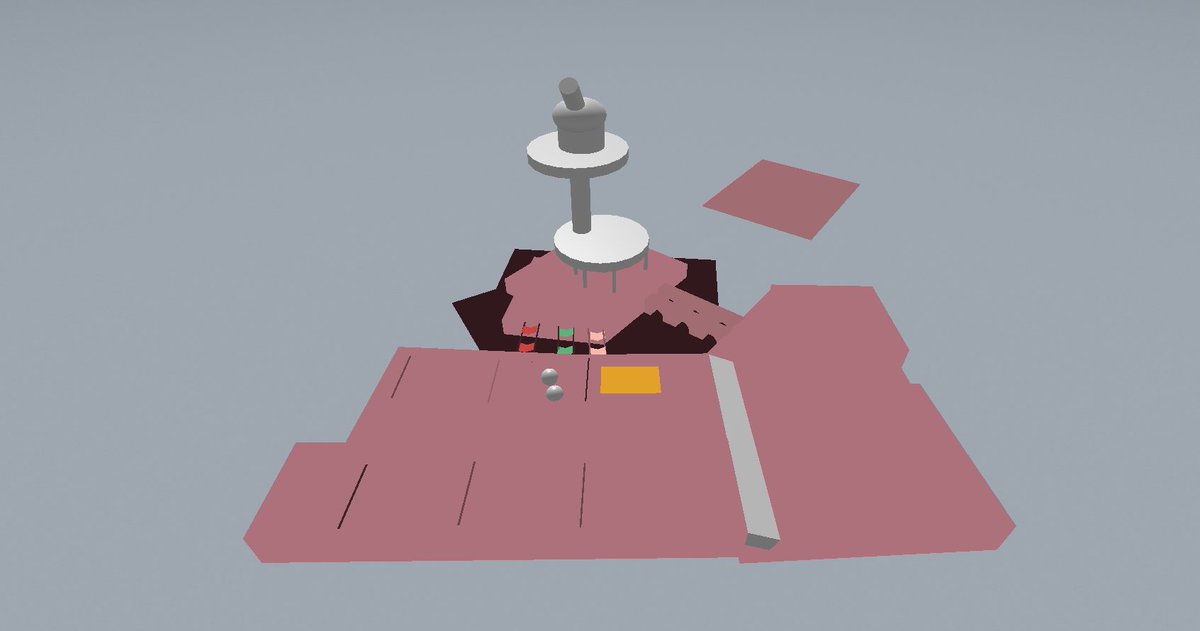 FlatPonies's tweet photo. It took a lot of experimentation to get the navigation right, especially since we put a focus on verticality. It’s fun to see what survived in @rebotsgame - that first blockout is a sore sight but the middle market area? Made it all the way through. #Blocktober https://t.co/0tyb9Zwt8m