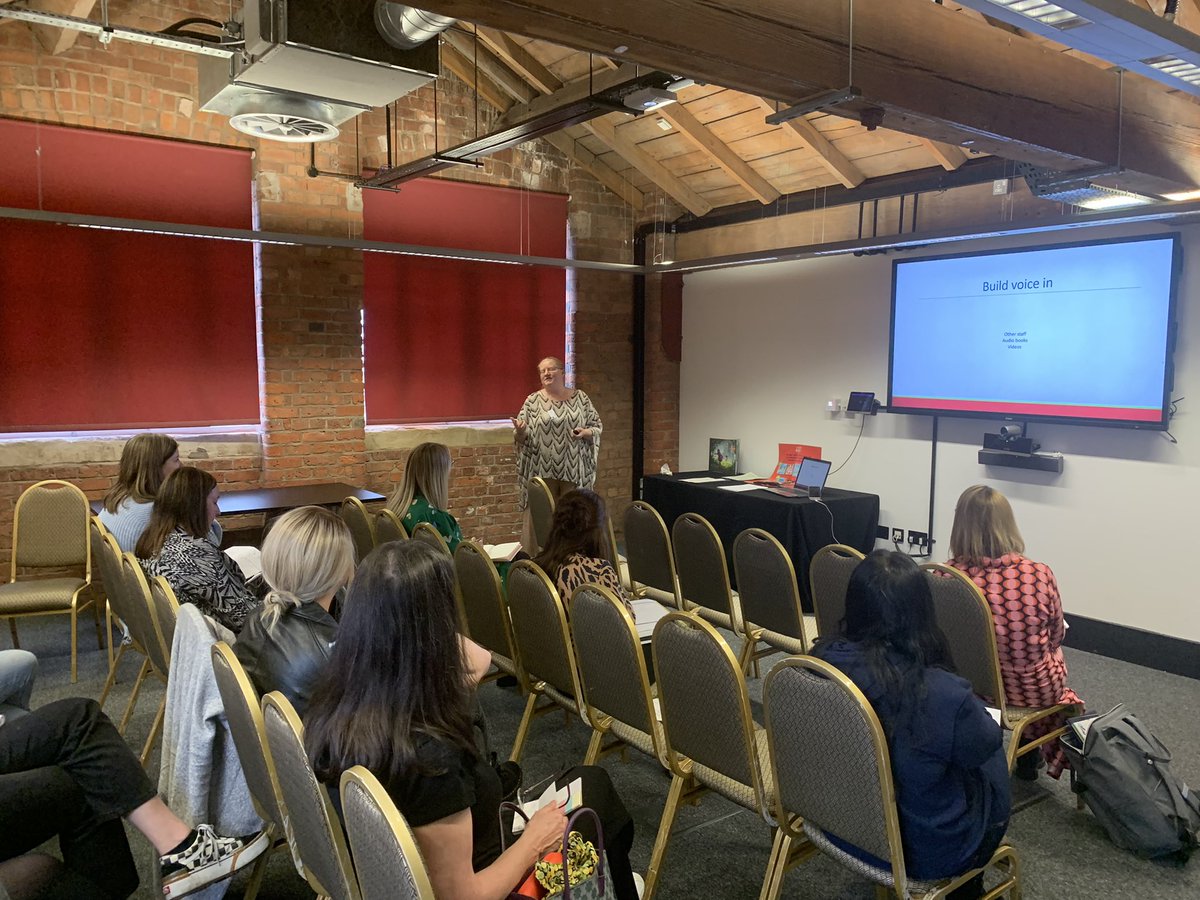 RachelFosterOE's tweet photo. afternoon workshops underway continuing the great vibe at #LitConf22 all related to #literacy rich experiences. @catherinedel24 @SimoneNixon71 @MrPorter6AP @BrettellHarriet @fictious_cat https://t.co/YXDMu4wvwJ