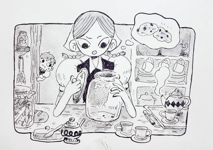 Day14
「犯人は誰?」

 #inktober2022 