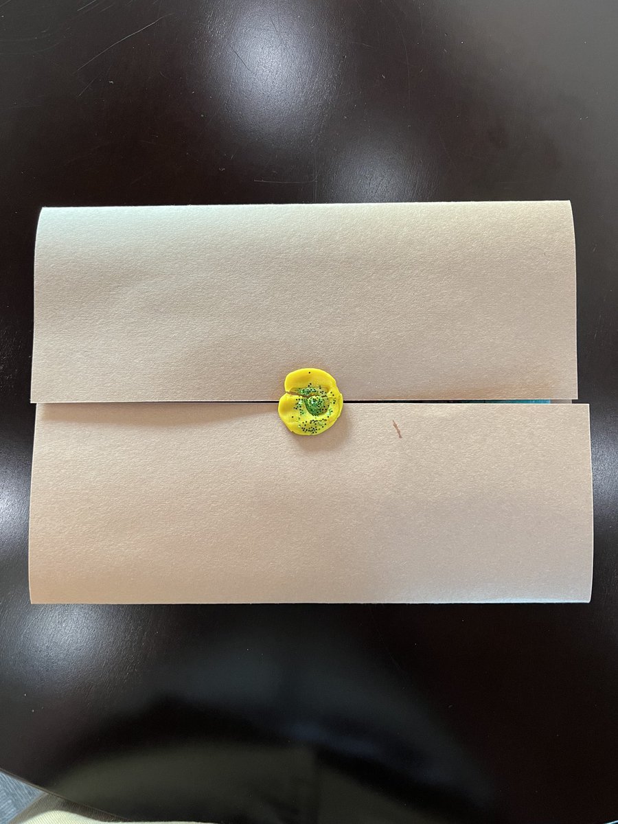 leehark's tweet photo. It’s not very day that I get mail sealed with wax! And was announcing my favorite day of the year. I can’t wait for the Primer Pie Contest! https://t.co/nNnLwQNaxY