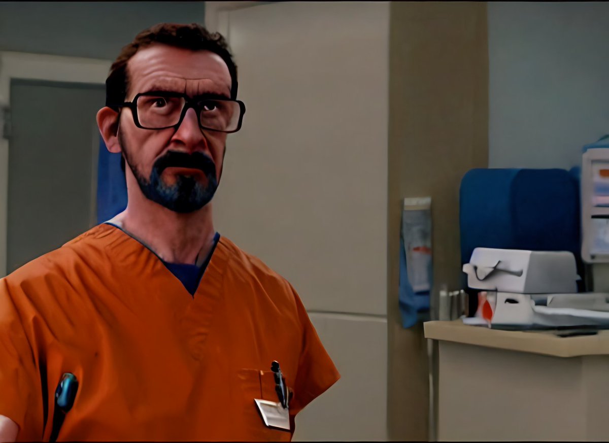 _RottingAway_'s tweet image. Gordon Freeman as guest star in Scrubs
#stablediffusion #stablediffusiondemo #stablediffusiongui #nmkd #ai #aigenerated #aigeneratedart #stablediffusionart