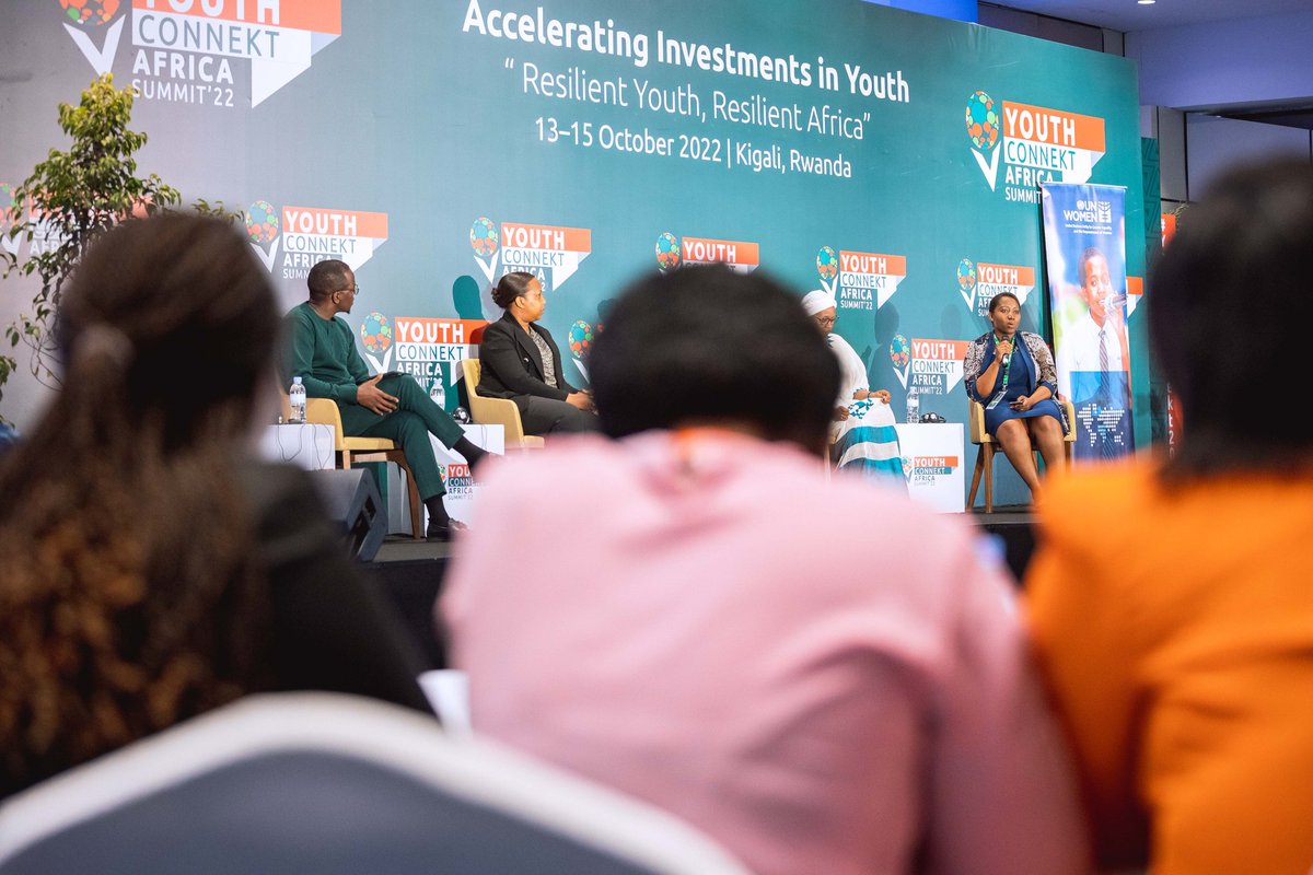 Breaking the barriers will come from us deciding to do things different, to approach the issues differently.

Advice to the youth, look at the different opportunities we have and see how we can better leverage the platforms we have but also, remain relevant, <a href="/Jnyiranzeyimana/">Josephine Nyiranzeyimana</a>.