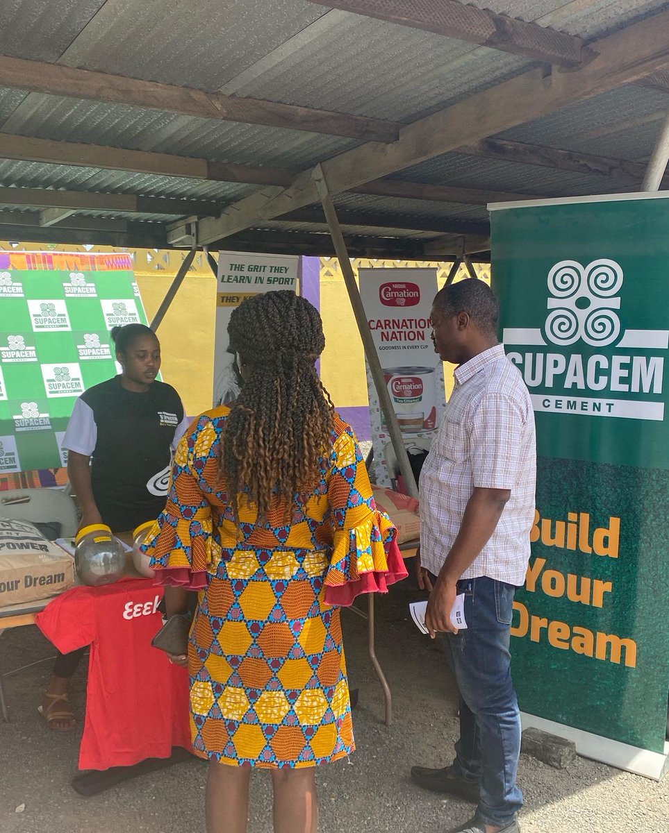 cbighana's tweet photo. As part of this years #worldstandardsday celebration,the CBI Ghana team interacted with various stakeholders and the general public on our #Supacem and #Supastar cement brands.

Do well to pass by the @GhanaStandards head office and let’s have a #SupaFriday together.

#CBIGhana https://t.co/En5rdTVp1M