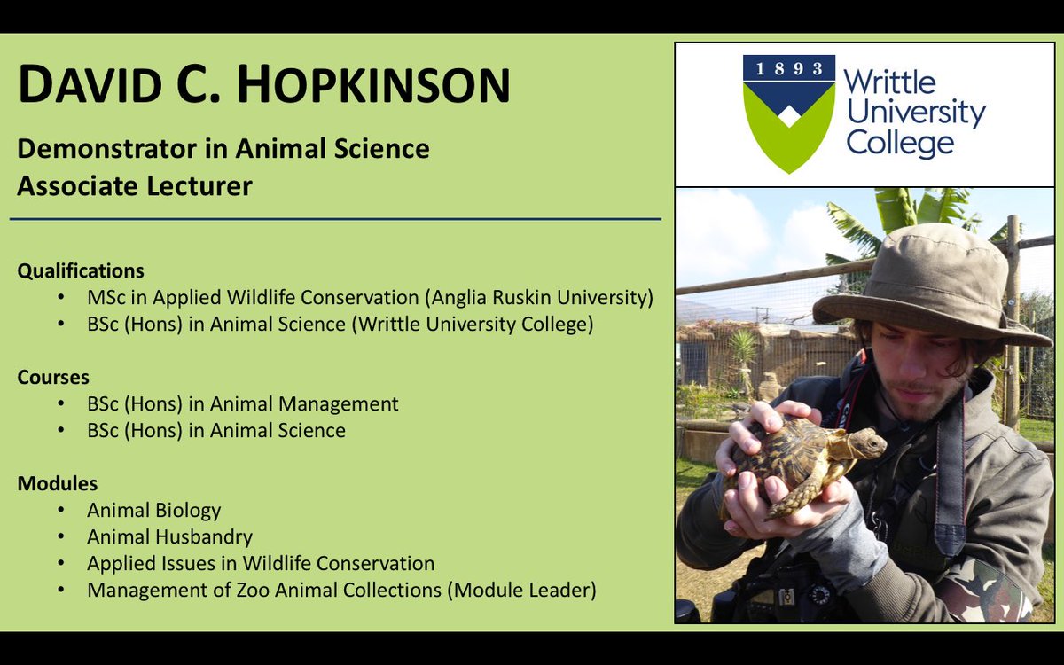 D_C_Hopkinson's tweet photo. This is my first Tweet as a Demonstrator in Animal Science and an Associate Lecturer at @WrittleOfficial. I am also part of Writtle’s @HogFriendly campaign (@hogfriendlywuc).

Follow for stories about #science, #conservation and more!

#onlyatwrittle #animalscience #Comm4Cons https://t.co/SPzeTGUhka