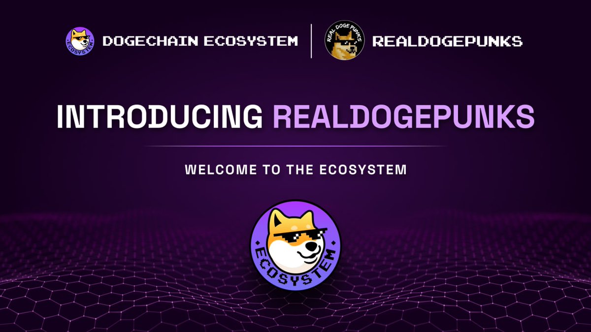DCecosystem's tweet photo. 🐶 @RealDogePunks, or #RDP is the first unique, blue-chip #NFT PFP collection on Dogechain. 

🎨 The collection consists of 10,000 generative art pieces made from 256 traits with a high variety of occurrences on 17 different backgrounds. https://t.co/JlS1sjo7lI