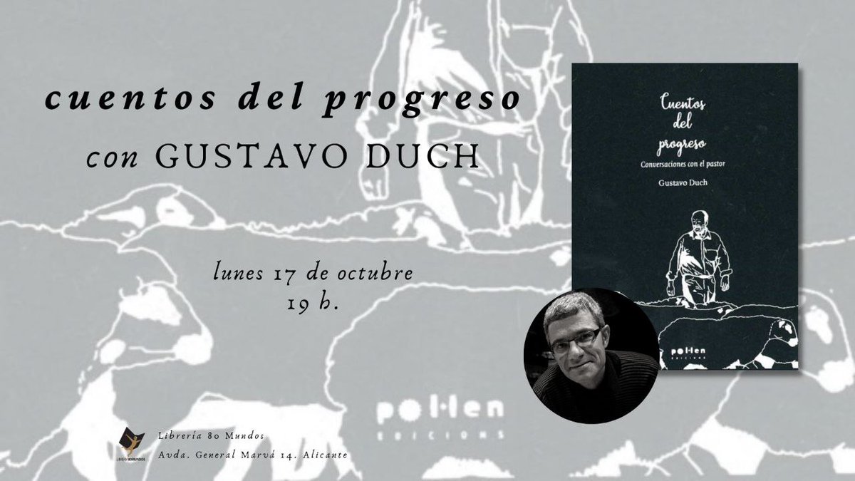 gustavoduch's tweet photo. En @Libreria80Mundo este lunes para contar los cuentos del progreso. https://t.co/RP5sFvPKCP