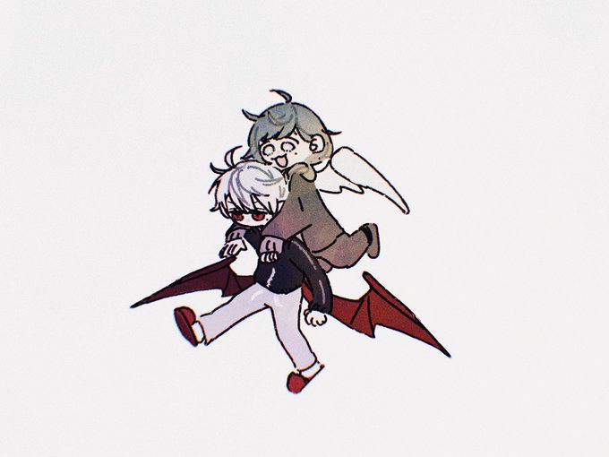 「ahoge piggyback」 illustration images(Latest)