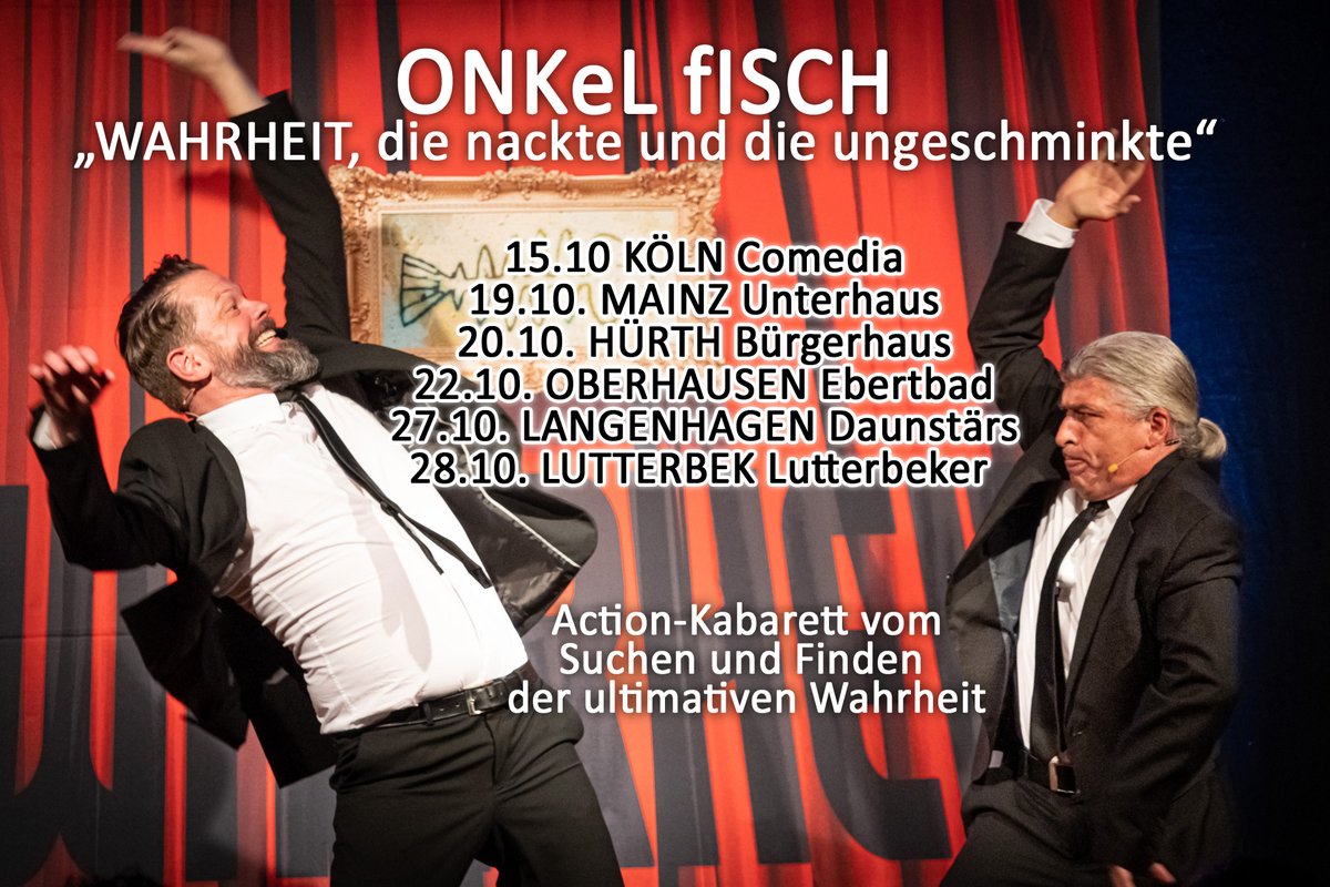 onkelfisch's tweet photo. ONKeL fISCH Live sehen: https://t.co/scP3pqI3RM (Foto: Hans Kraemer) https://t.co/6BamrEmrYj