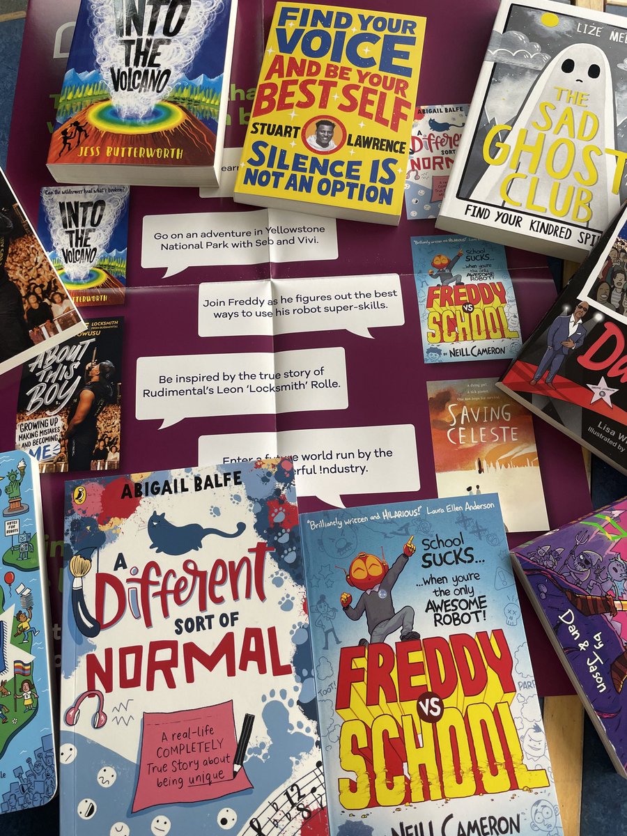 LibrarySps's tweet photo. It’s books, books and more books today! (Which is the perfect day if you ask me!)
Huge thanks to ⁦@Booktrust⁩ for supplying all these and more wonderful books as part of the #SchoolLibraryPack 
#SPSreads #books #reading https://t.co/TFZiXAH3lK