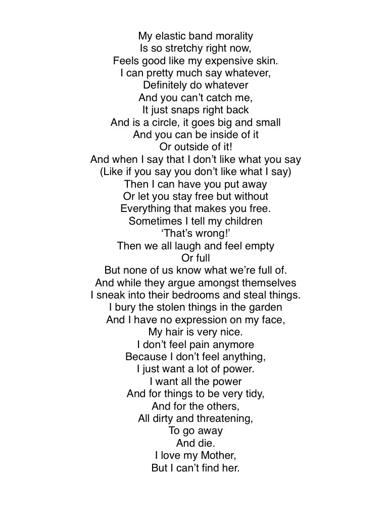 'Power Position' #poem