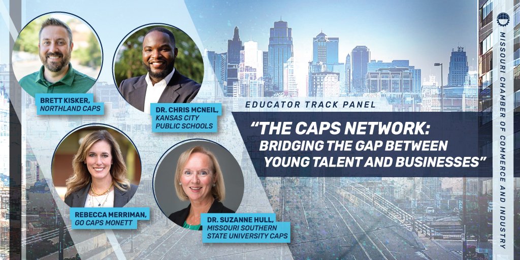 Honored and excited to share the MOSO CAPS story at the <a href="/MissouriChamber/">Missouri Chamber</a> Workforce 2030 Conference on October 25 with other Missouri CAPS programs!  mochamber.com/event/workforc…
<a href="/NetworkCAPS/">CAPS Network</a> <a href="/mosolions/">Missouri Southern</a> #workforcedevelopment