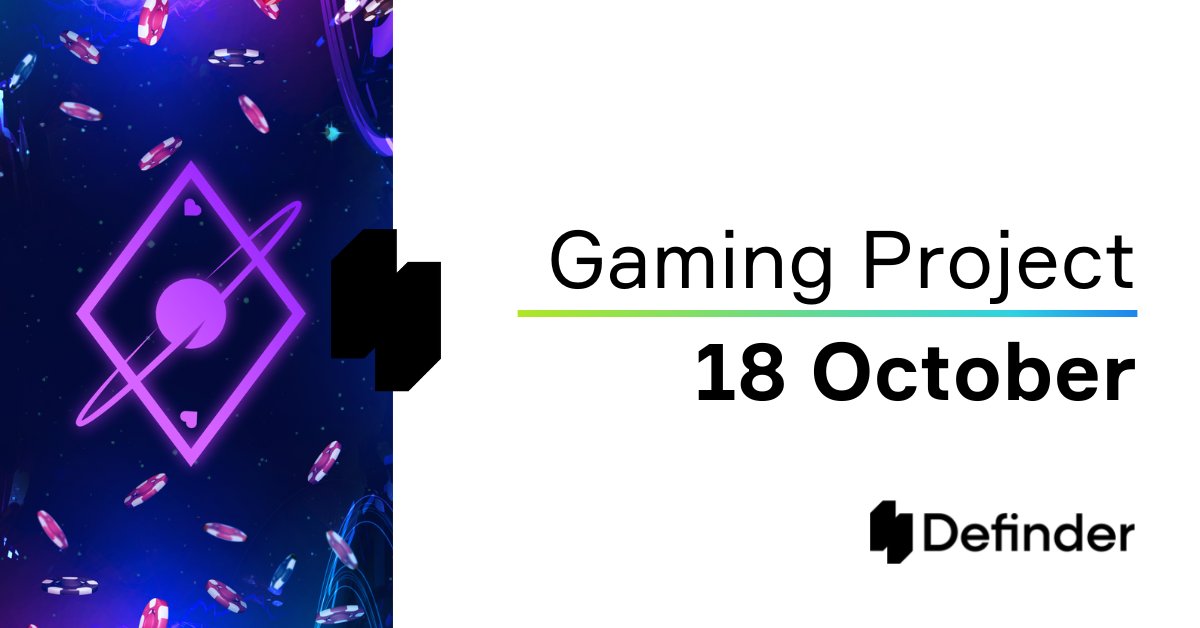 Definder_global's tweet photo. 🎲Do you like to play games? 
If so, our upcoming project will undoubtedly be to your liking. If not, the investment proposal will convince you that this project is worthwhile🎰

#DFPlatform is ready to present our new project on October 18 for DF community. 

Royal flush soon🔥 https://t.co/JzK1JDcAY6