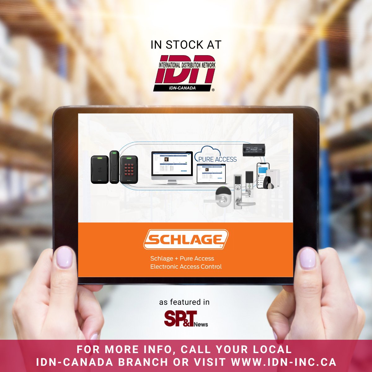 IDNCanada's tweet photo. Pure Access Cloud by @SchlageCanada is a web-based access control platform allowing for full installation/administration/management of Pure IP™ #accesscontrol #doorhardware & Schlage #wirelesslocks. To learn more, go to https://t.co/lubzqO7fRK #locksmiths #securityprofessionals https://t.co/LQb8IxPJZF