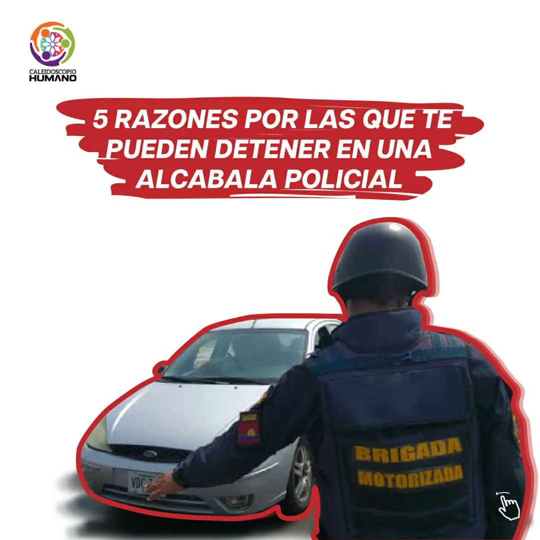 CaleidoHumano's tweet photo. 🧵1/3 Debido a las reiteradas denuncias ciudadanas respecto a las arbitrariedades de los policías en las alcabalas a lo largo y ancho del país, se viene difundiendo información acerca del debido funcionamiento de las mismas.
🧐👮#alcabalas #abuso https://t.co/zjQTjQBFUo