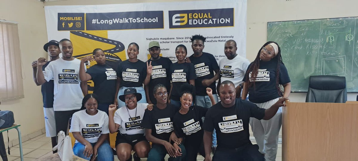 equal_education's tweet photo. Thats a wrap for our KZN learner transport roundtable. Our KZN team will continue working towards ending the #LongWalkToSchool for all qualifying learners in the province! https://t.co/YclqUQk8F8