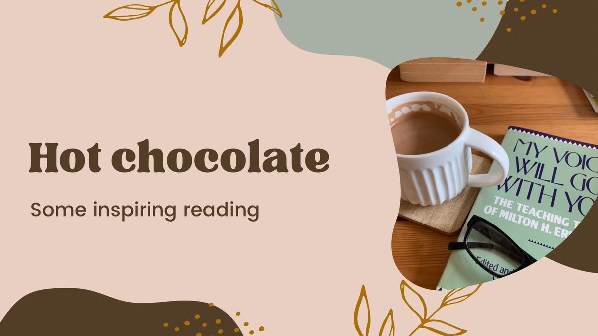 CopperBeechHyp's tweet photo. Sometimes it’s good to just take a few moments to relax and recharge. How do you like to spend your #metime ? #relax #hypnotherapy #Hypnosis https://t.co/p6zBfoiAyx