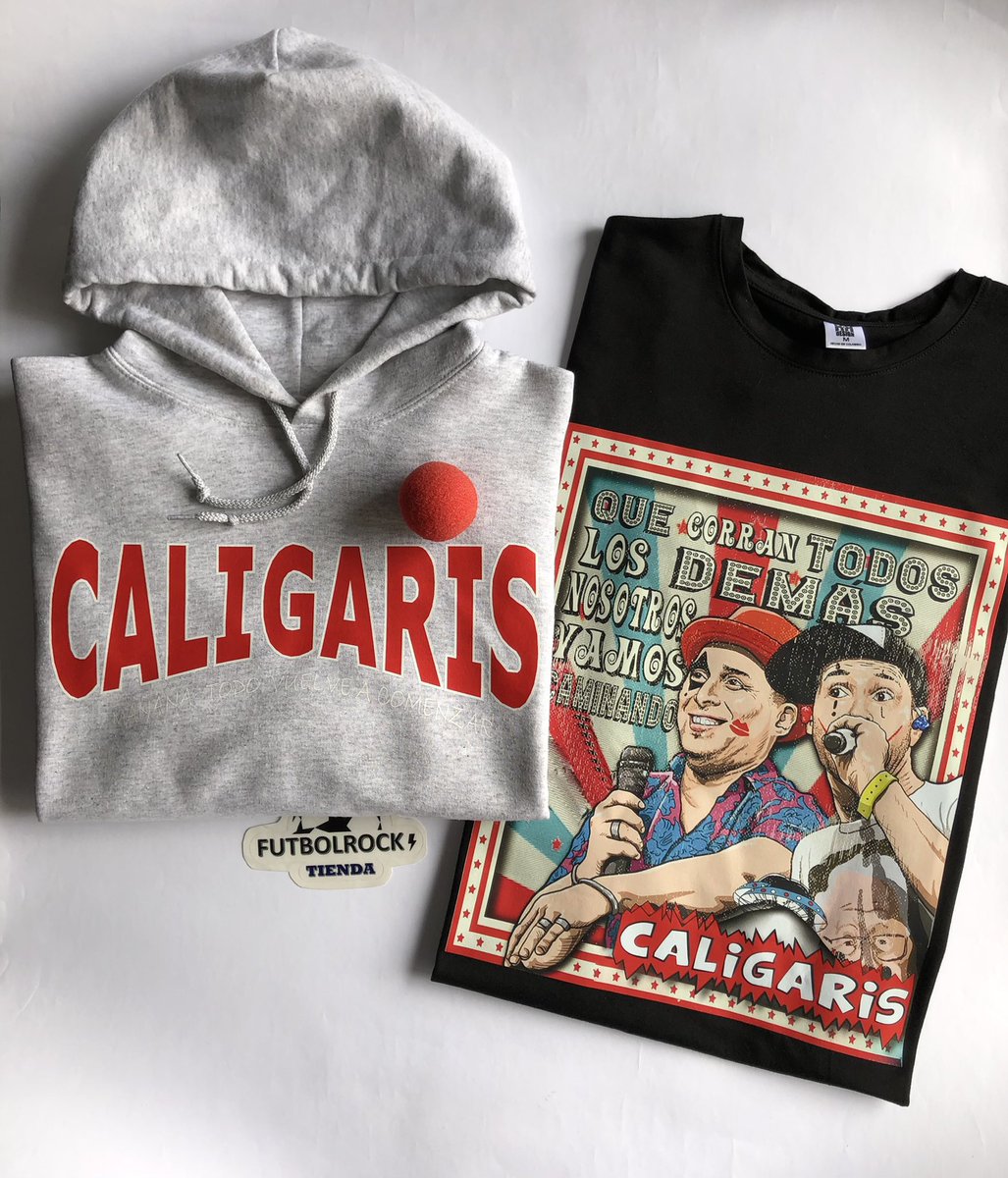 FutbolrockT's tweet photo. SORTEO CALIGARIS EN COLOMBIA🤡

Fútbolrock te regala la camiseta que tú quieras de los Caligaris⚽️🤘🏻

Pasos:

1.Seguirnos 
2.RT y FAV a este tweet.
3.Responder este tweet con tu canción favorita de los Caligaris.

Sorteo hasta el lunes 17 de oct 8pm https://t.co/LITrCHhIFH
