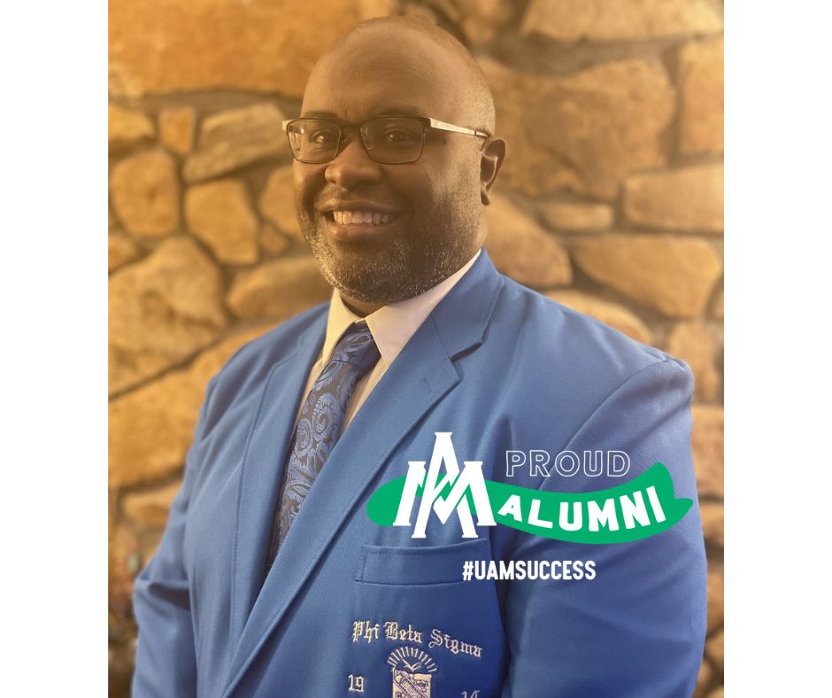 UAM_Alumni's tweet photo. Congratulations to #UAMAlum Fredrick W. Lilly II (BS '09). Recipient of the Young Alumni Rising Star Award. #UAMSUCCESS #UnitedbyUAM #UAMemories https://t.co/2rLA0PlqDd