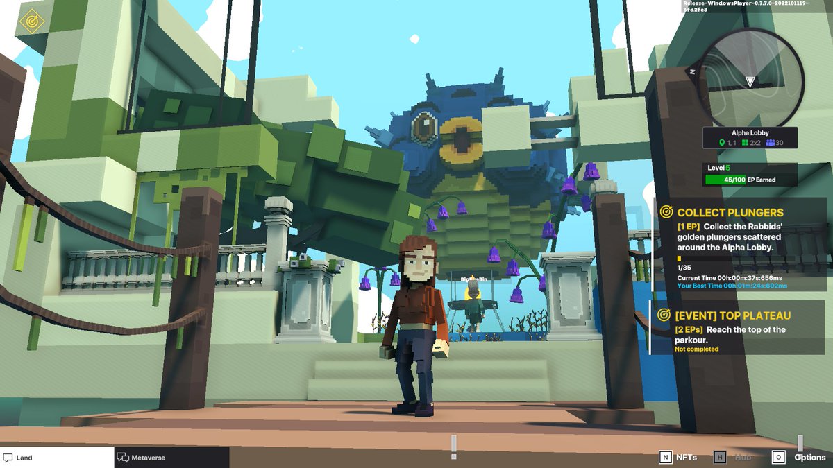 CheSmort's tweet photo. @TheSandboxGame I just participated in the #SandboxAlphaS3Giveaway for a chance to win 500 SAND! Here is my favorite air balloon, check out my screenshot below!
👇 https://t.co/f8Lm5KgXR5