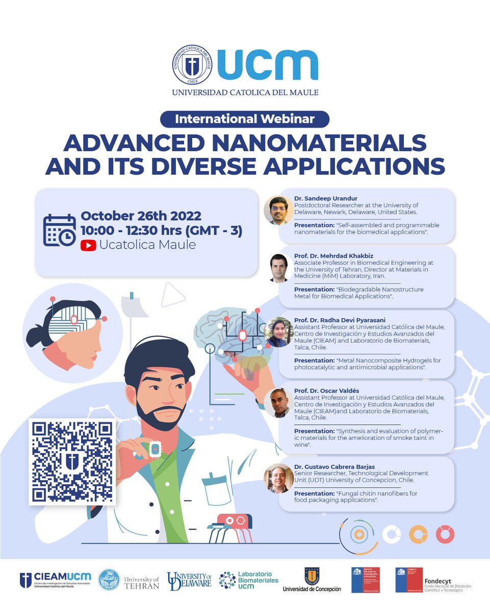 <a href="/CieamU/">CIEAM UCM</a> ¡Imperdible #Webinar internacional!

Podrás seguirlo a través de nuestro canal de YouTube Ucatolica Maule 📱

Somos #TuUniversidad 😉 que Transforma