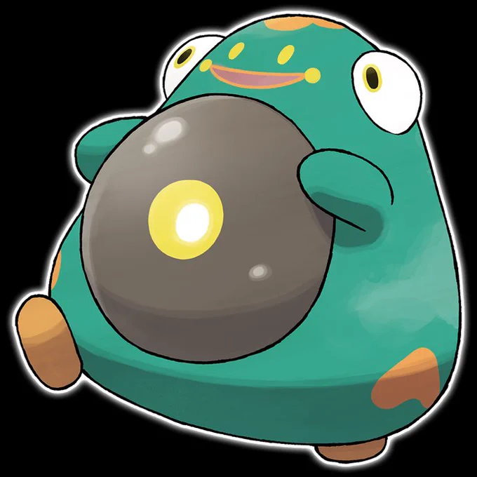 Official Bellibolt art, they're so ugly in the best way, what a mess of an animal LOL  