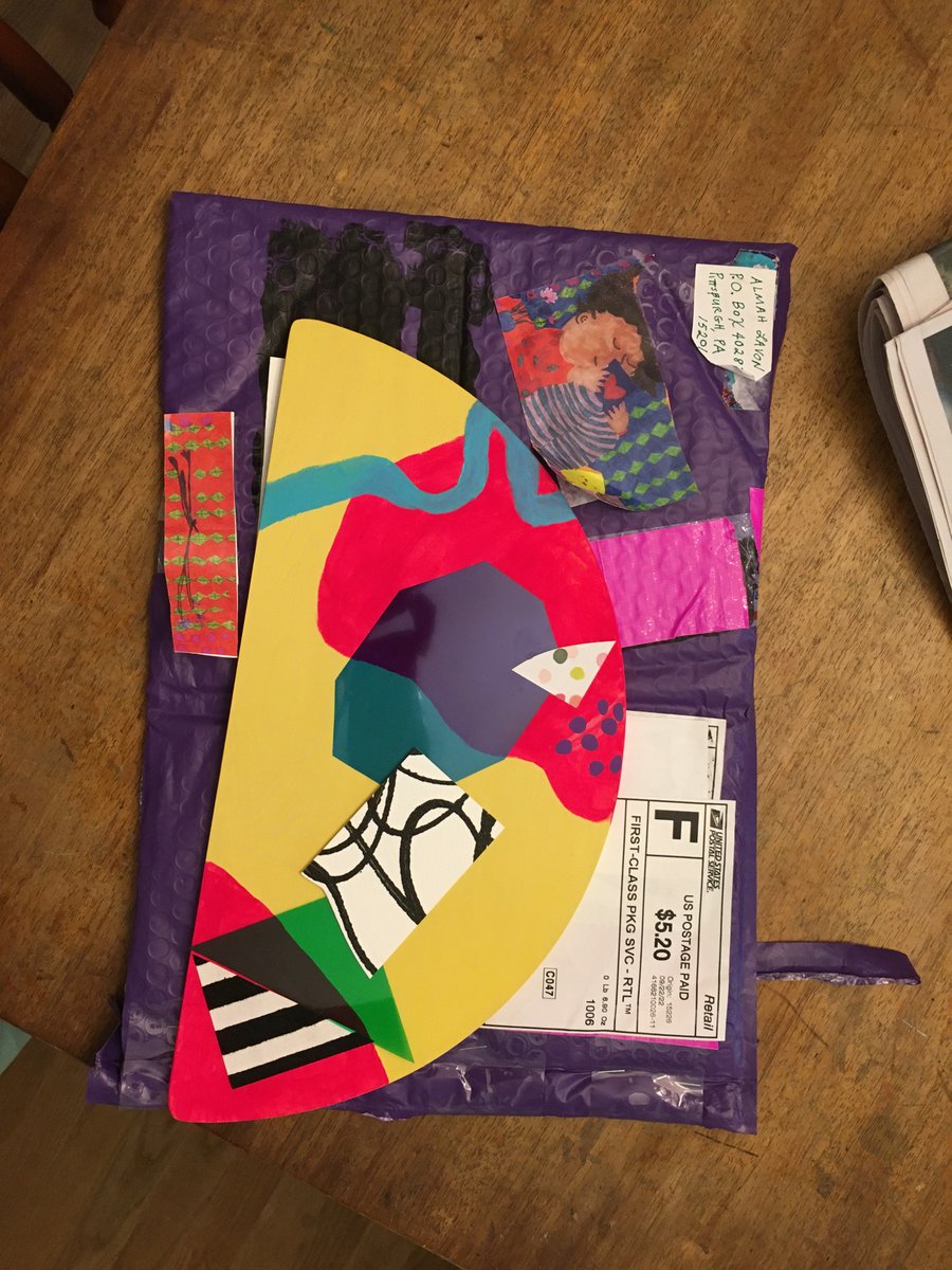 strvngrtst's tweet photo. After having received &amp; contributed to @AlmahCreative’s #startercollage for #BerkeleyCommonplace’s #art venture, #RoundtableCollaboration, it is time to send it on 🎨🎨🎨

https://t.co/arIpQAXzap
#PostalCollageProjectNo12

#mixedmedia #vintage #ephemera #spraypaint #lipstick https://t.co/6ZnjdPt1SS