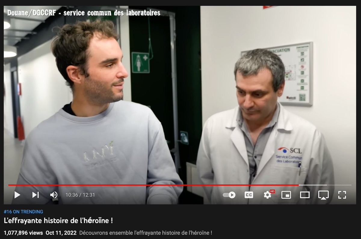 douane_france's tweet photo. Notre service des laboratoires commun avec @dgccrf est dans la dernière vidéo de @DrNozman 😎

👉 c'était un plaisir de vous accueillir au sein de ce service scientifique🙏 https://t.co/9i6bpAcqmp