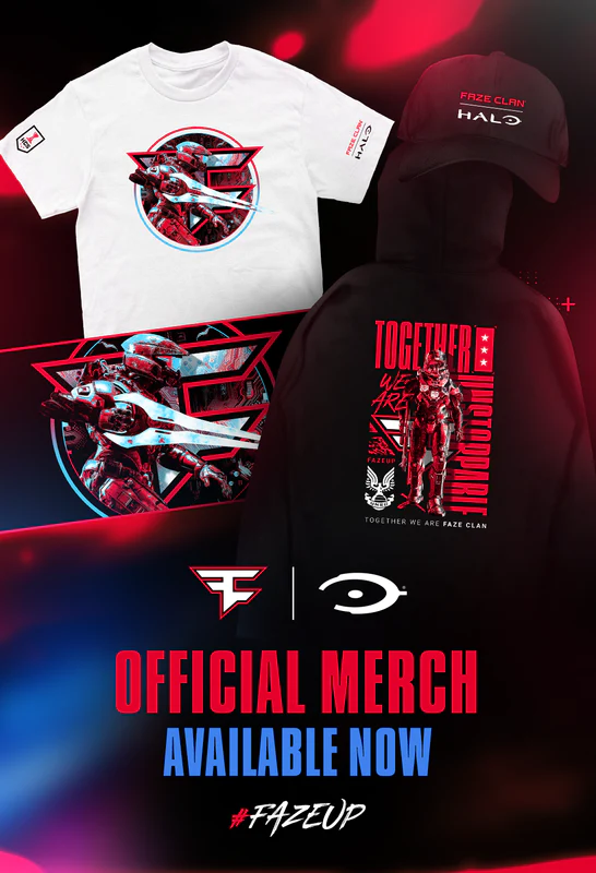 E__Collab's tweet photo. Faze x Halo🔴

L'équipe américaine vient de sortir une nouvelle collection à l'effigie d'Halo. De nombreux choix de vêtements ainsi qu'un tapis de souris disponible dès maintenant. 

🔗: https://t.co/rkUcvaodeB

@FaZeClan #FaZeUp @Halo https://t.co/ps5RgzcFHL