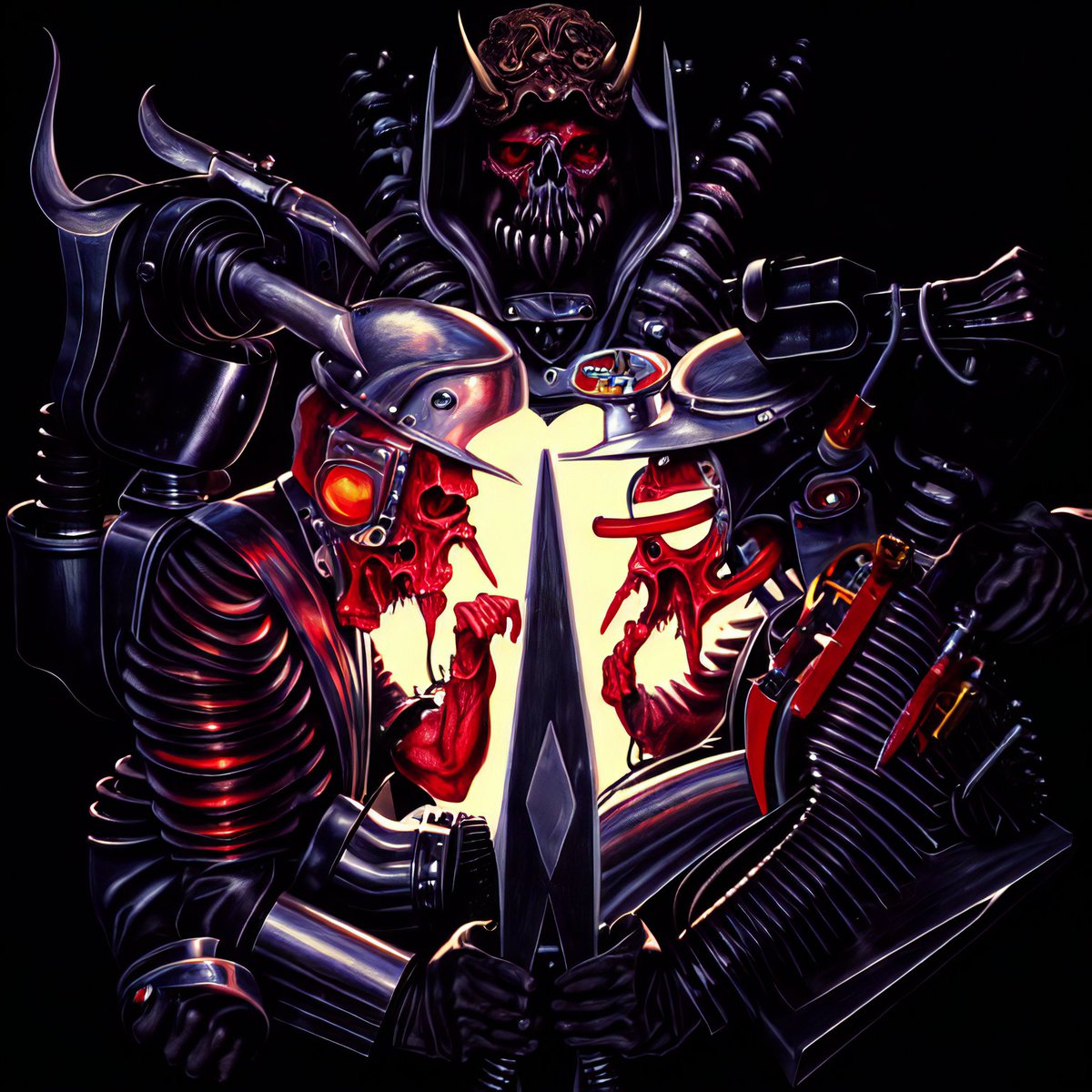 metal_bot_v2's tweet photo. Satan Crusher - Fuckin' Metal War Machine
Genre: Fuckin' Metal
Country: Fuckin' Spain https://t.co/D0alfQuwdp